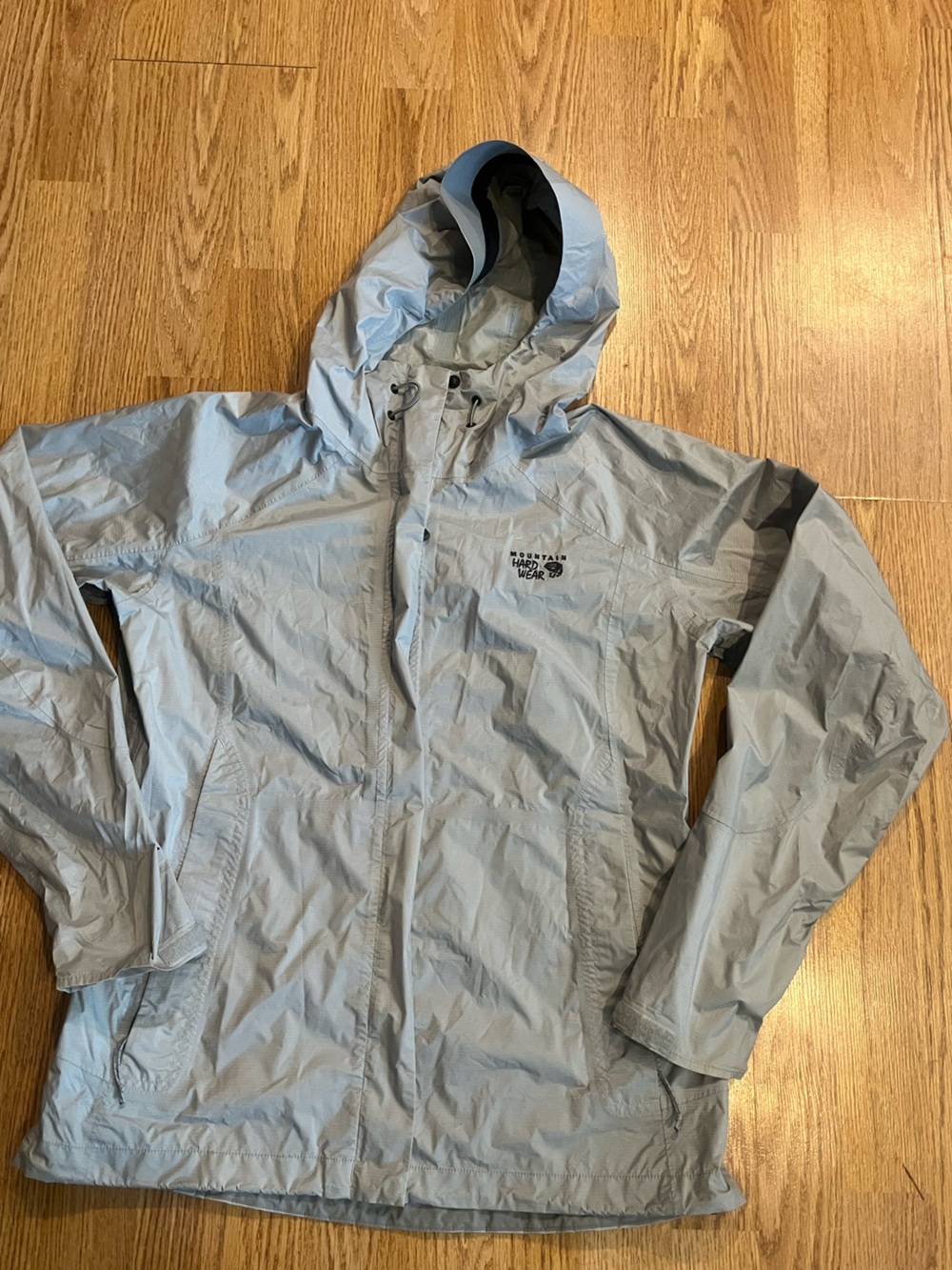 Mountain hardware Gray Hooded Raincoat
